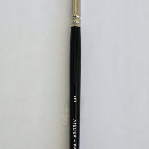 Angled small eyeshadow brush